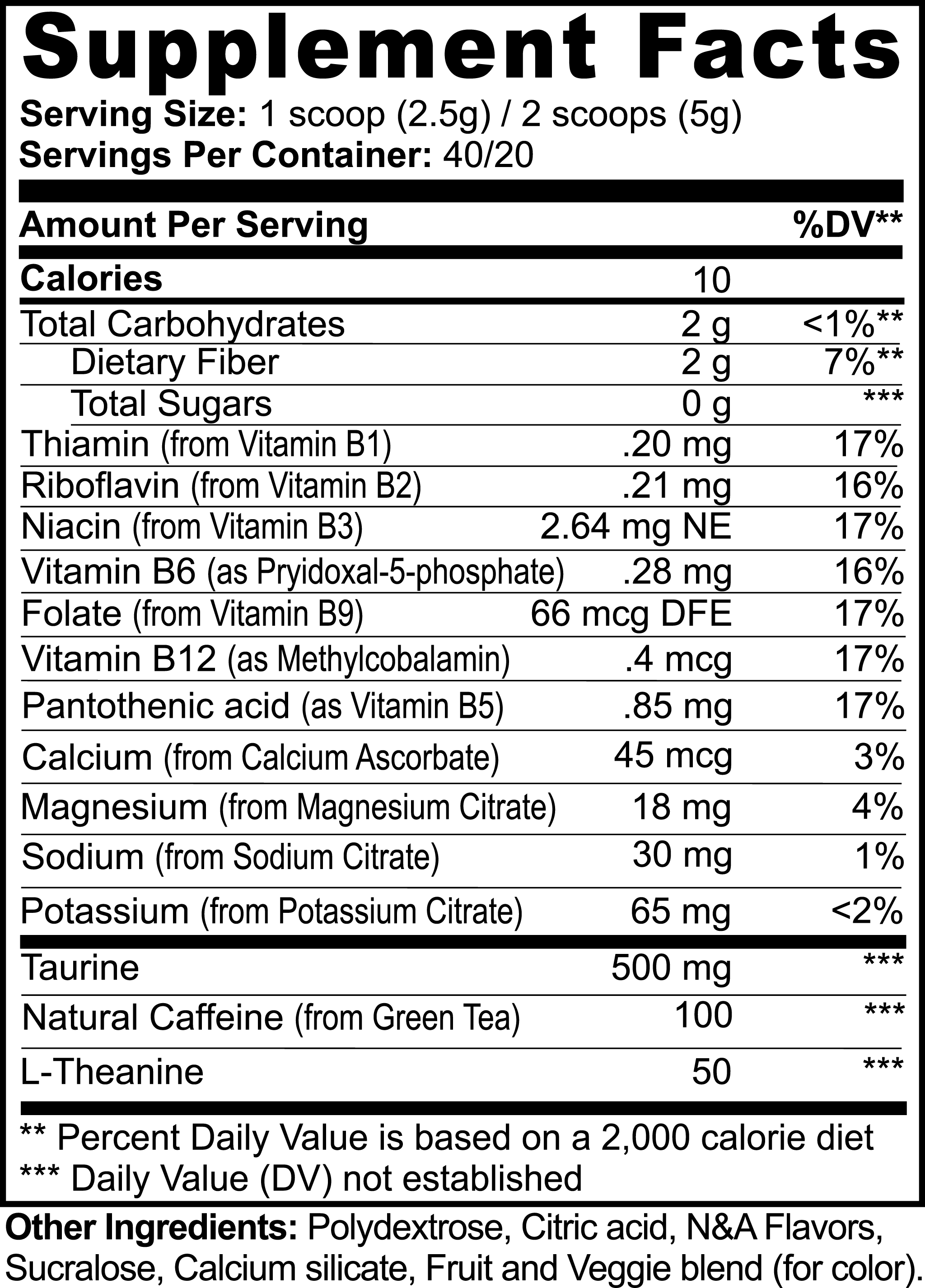 Energy Powder (Guava Berry)