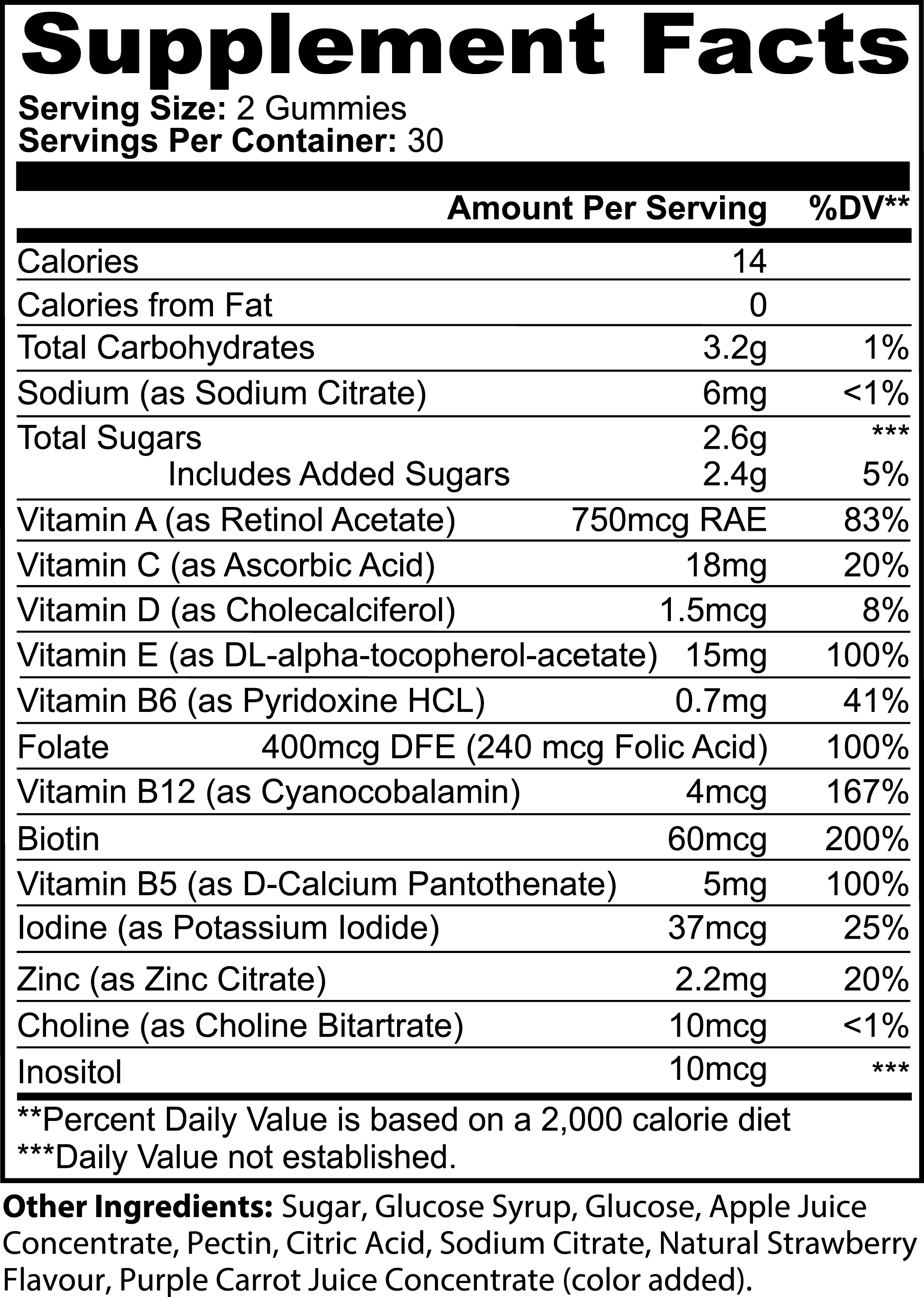 Gominolas Multivitamínicas Bear (Adulto)